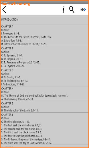 The Book of Revelation Commentary screenshot