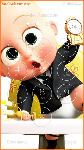 The Boss Baby Lock Screen screenshot
