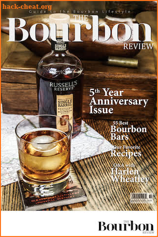 The Bourbon Review screenshot