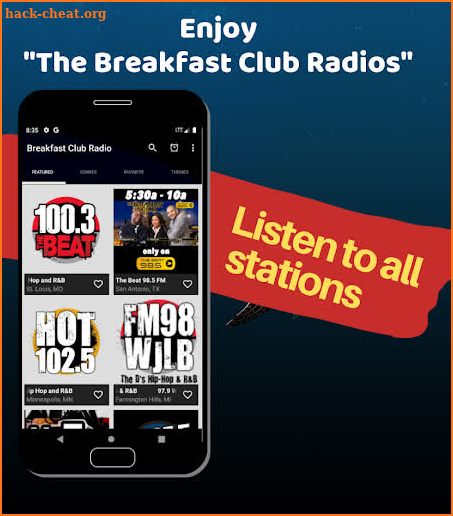 The Breakfast Club Radios screenshot