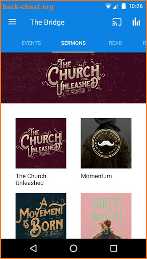 The Bridge Community Church screenshot