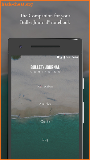 The Bullet Journal Companion screenshot