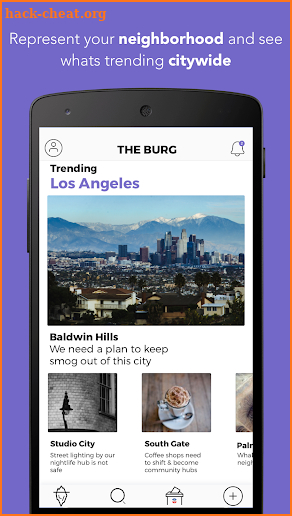 The Burg - Your Community's App screenshot