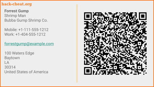 The Business Card App : Biz-Card screenshot