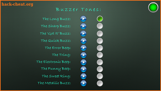 The Buzzer screenshot