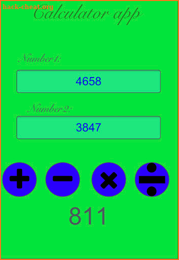 The Calculator Jr. screenshot