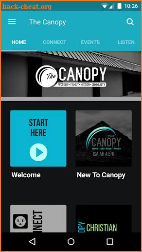 The Canopy App screenshot