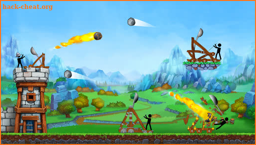 The Catapult — King of Mining Epic Stickman Castle screenshot