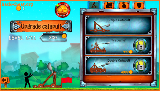The Catapult Stickman screenshot