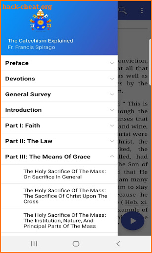 The catechism explained: an exhaustive exposition screenshot