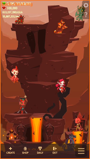 The Cave: Idle Clicker screenshot