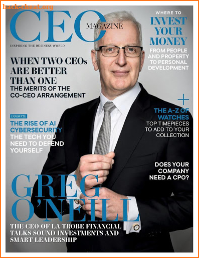 The CEO Magazine ANZ screenshot