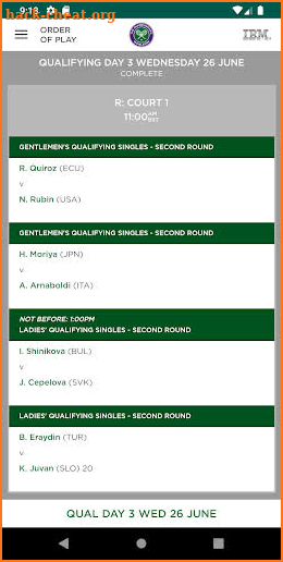 The Championships, Wimbledon Lite 2019 screenshot