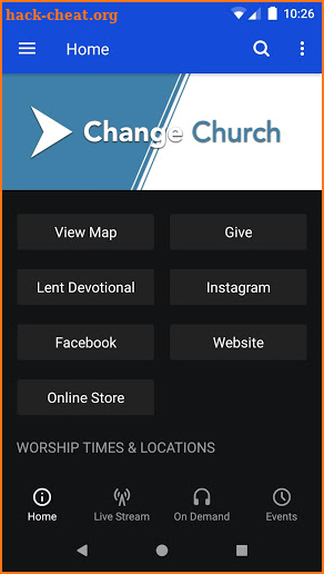 The Change Church screenshot