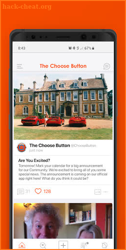 The Choose Button screenshot