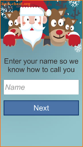 The Christmas App screenshot