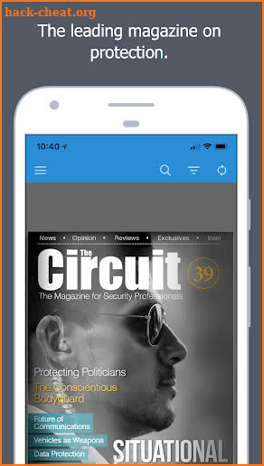 The Circuit Magazine screenshot