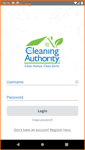 The Cleaning Authority screenshot