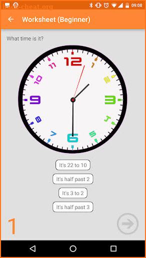 The clock PRO screenshot