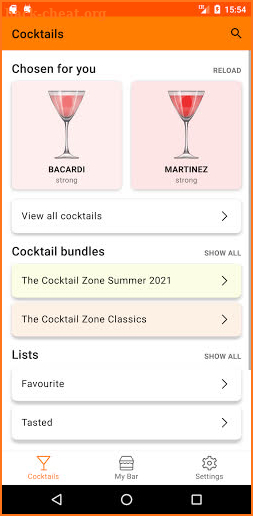 The Cocktail Zone screenshot