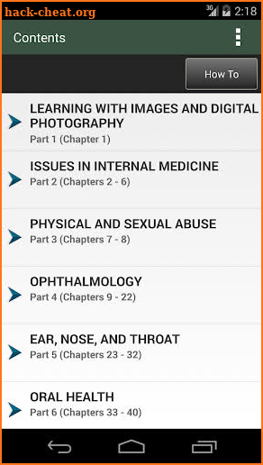 The Color Atlas of Internal Medicine screenshot