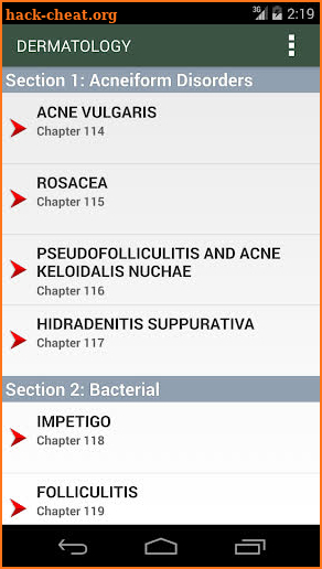 The Color Atlas of Internal Medicine screenshot