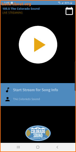 The Colorado Sound App screenshot