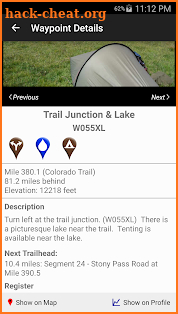 The Colorado Trail Hiker screenshot