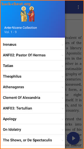 The Complete Ante-Nicene Fathers Collection screenshot