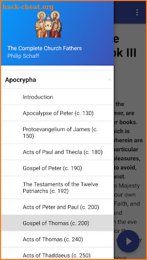 The Complete Church Fathers Collection screenshot