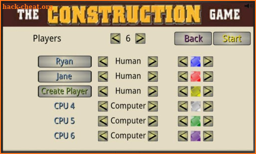 The Construction Game screenshot