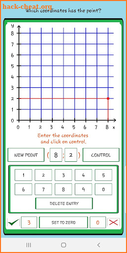 the coordinate system screenshot