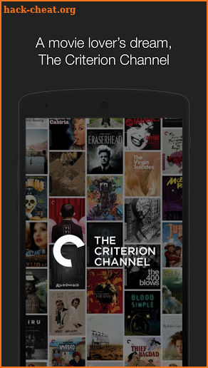 The Criterion Channel screenshot