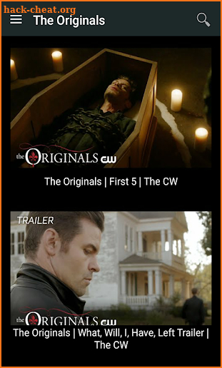 The CW TV Videos screenshot