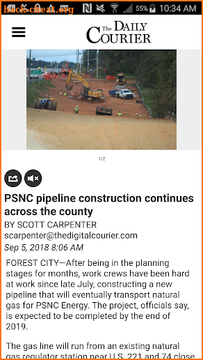 The Daily Courier screenshot
