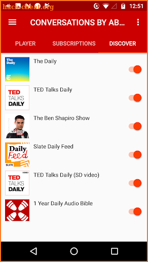 The Daily Podcast (TDPCast) screenshot