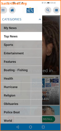 The Daily Sun screenshot