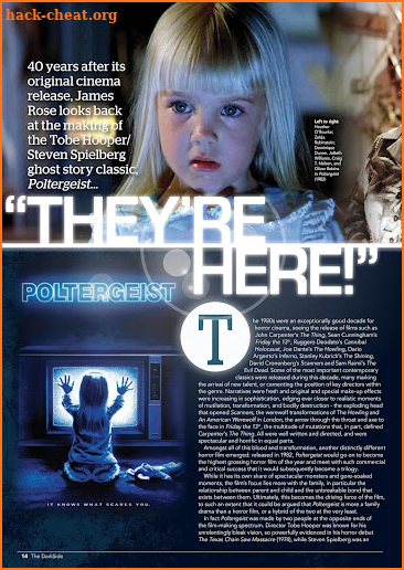 The Darkside Magazine screenshot