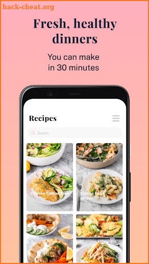 The Dinner App screenshot
