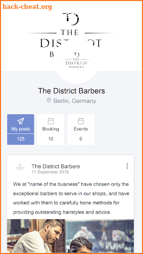 The District Barbers screenshot