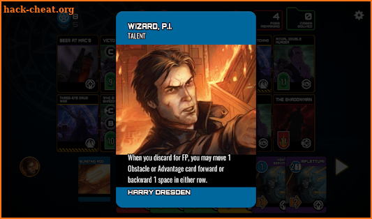 The Dresden Files Cooperative Card Game screenshot