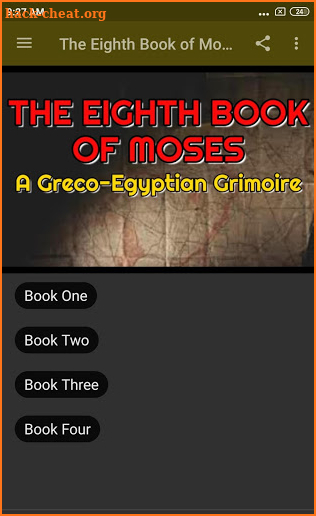 The Eighth Book of Moses screenshot