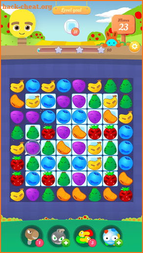 The Emozzes fruit swipe screenshot