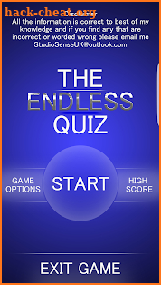 The Endless Quiz screenshot