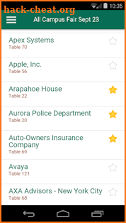 The Fairs App screenshot