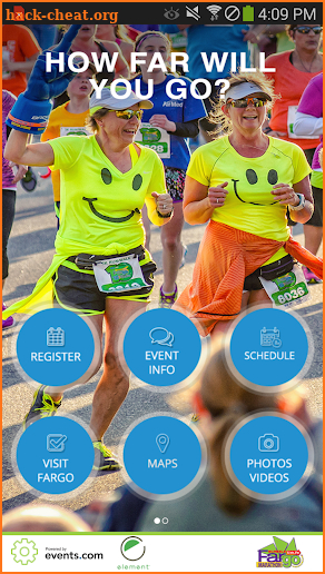 The Fargo Marathon App screenshot