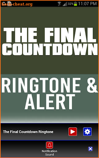 The Final Countdown Ringtone screenshot