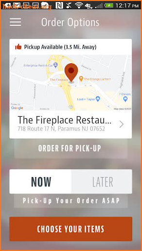 The Fireplace Restaurant screenshot