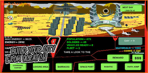 The First Space Civilization: Colony Wars screenshot