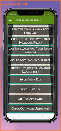 The Five Love Languages screenshot